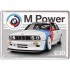 Carte postala metalica BMW Motorsport M Power E30