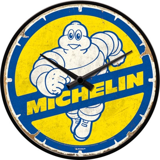 Ceas de perete Michelin - Bibendum 80s 31cm