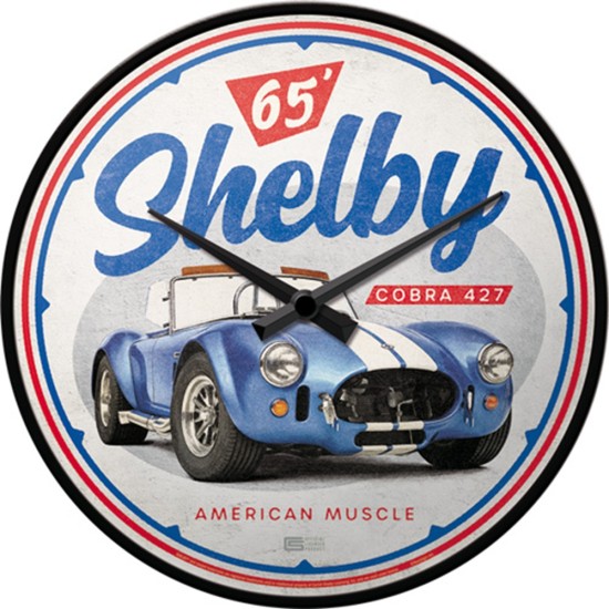 Ceas de perete Shelby - American Muscle Cobra 427