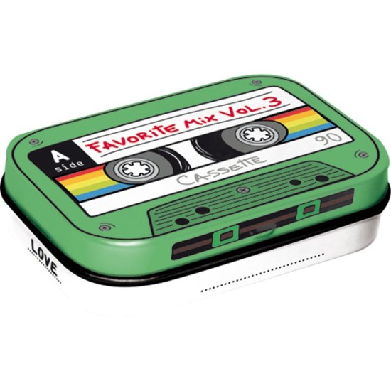 Cutie metalica de buzunar Favorite Mix Cassette