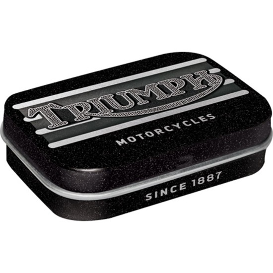 Cutie metalica de buzunar Triumph Motorcycles since 1887 Cutie metalica de buzunar Triumph Motorcycles since 1887