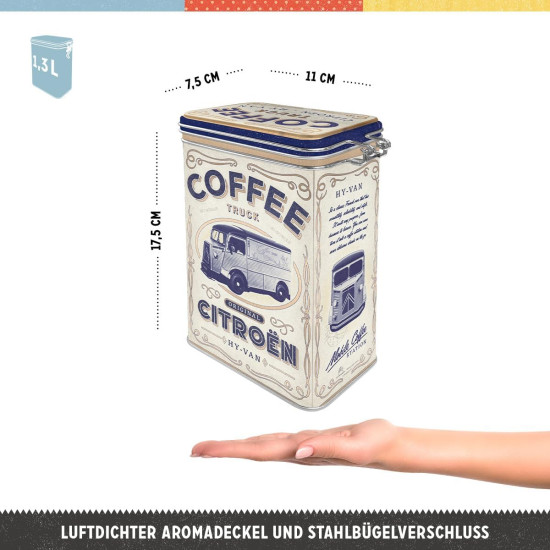Cutie metalica etansa Citroen Coffee Truck Cutie metalica etansa Citroen Coffee Truck