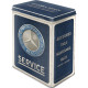 Cutie metalica L Mercedes-Benz Service Emblem Blue Cutie metalica L Mercedes-Benz Service Emblem Blue