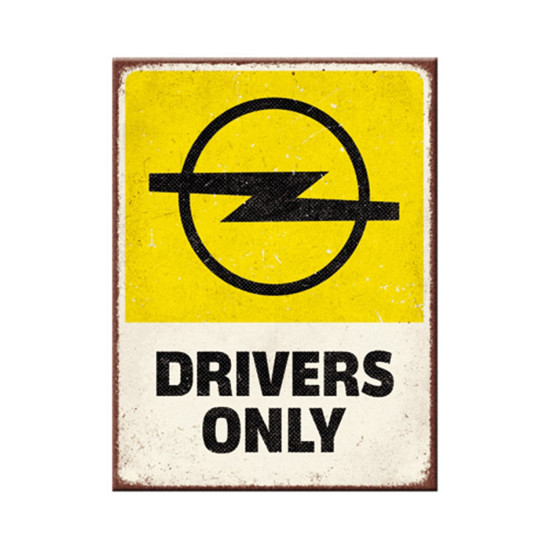 Magnet Opel Drivers Only