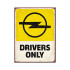 Magnet Opel Drivers Only