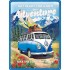 Placa decor 30x40 VW Bulli Ready for a new Adventure