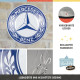 Placa decor 35cm Mercedes Benz Logo