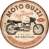 Placa decor 35cm Moto Guzzi The Legendary V Twin Engine -Legendarul Motor V-Twin