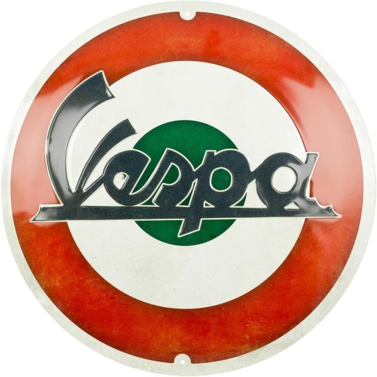 Placa decor 35cm Vespa Logo Italian