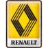 Placa decor metalica 15x20 Renault Logo 1972