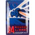 Placa decor metalica 20x30 24h Le Mans Racing Night Blue 1955