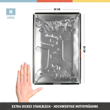 Placa decor metalica 20x30 Aperol Spritz