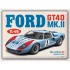 Placa metalica 30x40 Ford - GT40 24H Le Mans 1966