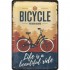 Placa metalice 20x30 Bicycle - Beautiful Ride