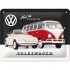 Placa metalica 15x20 VW - Meet The Classics