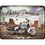 Placa metalica 15x20 Harley-Davidson - Route 66 Road King Classic Placa metalica 15x20 Harley-Davidson - Route 66 Road King Classic