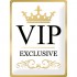 Placa metalica 30X40 VIP Exclusive 
