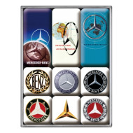 Set magneti Mercedes-Benz - Logo Evolution