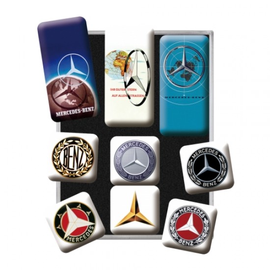 Set magneti Mercedes-Benz - Logo Evolution