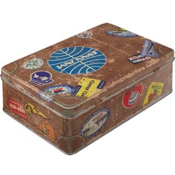 Cutie metalica plata Pan Am - Travel Stickers Cutie metalica plata Pan Am - Travel Stickers