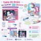Tabla de desen luminoasa 3D Unicorn cu ochelari și 4 markere neon Tabla de desen luminoasa 3D Unicorn cu ochelari și 4 markere neon