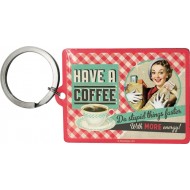Breloc metalic - Have a Coffee Breloc metalic - Have a Coffee