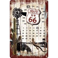 Calendar metalic - Route 66 - Survivors 20x30 cm Calendar metalic - Route 66 - Survivors 20x30 cm