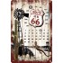 Calendar metalic - Route 66 - Survivors 20x30 cm