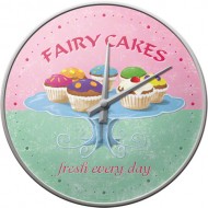 Ceas de perete - Fairy Cakes - Ø31 cm Ceas de perete - Fairy Cakes - Ø31 cm