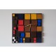 Ceas de perete din lemn - Mozaic - Deco Cubic