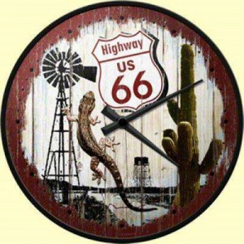 Ceas de perete - Route 66 US Highway - Ø31 cm