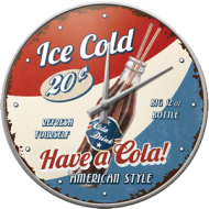 Ceas de perete - Have a Cola - Pepsi Cola - Ø31 cm