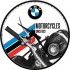 Ceas de perete - BMW - Motorcycles - Ø31 cm