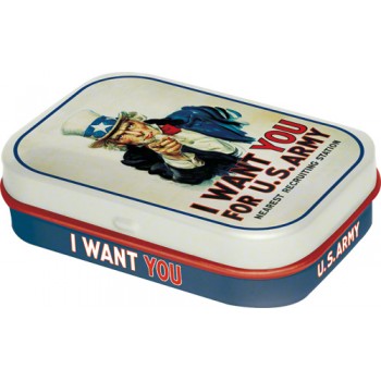 Cutie metalica cu bomboane - I Want You