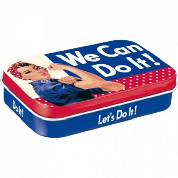 Cutie metalica cu bomboane - We Can Do It XL Cutie metalica cu bomboane - We Can Do It XL