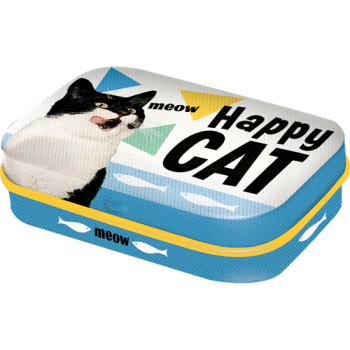 Cutie metalica cu bomboane - Happy Cat Cutie metalica cu bomboane - Happy Cat