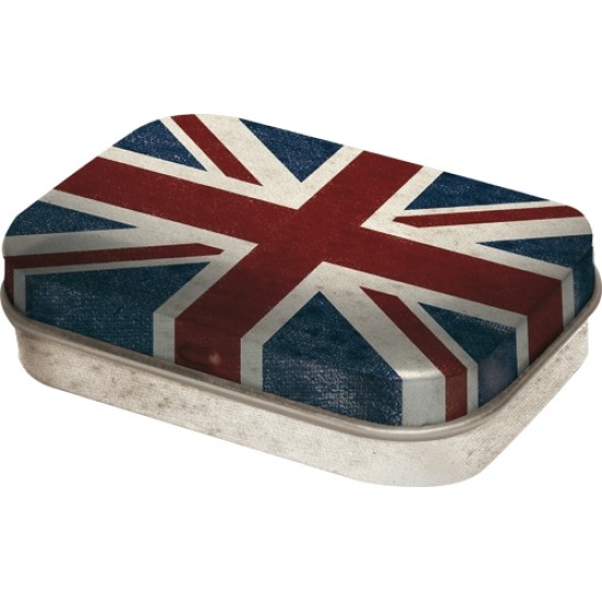 Cutie metalica cu bomboane - Marea Britanie - Union Jack