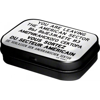 Cutie metalica cu bomboane - The American Sector