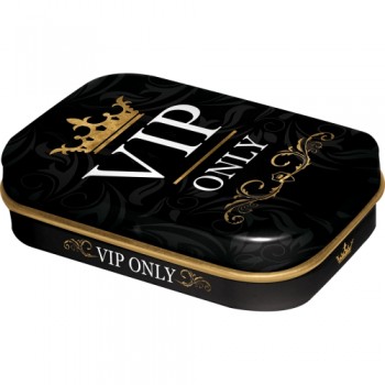 Cutie metalica cu bomboane - VIP Cutie metalica cu bomboane - VIP
