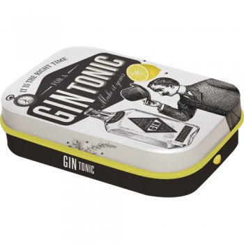 Cutie metalica cu bomboane - Gin Tonic Cutie metalica cu bomboane - Gin Tonic
