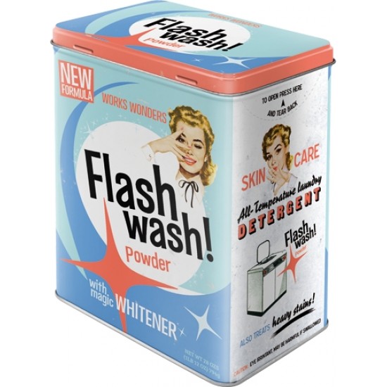Cutie de depozitare metalica - Flash Wash