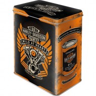 Cutie de depozitare metalica - Harley Davidson - Wild at Heart