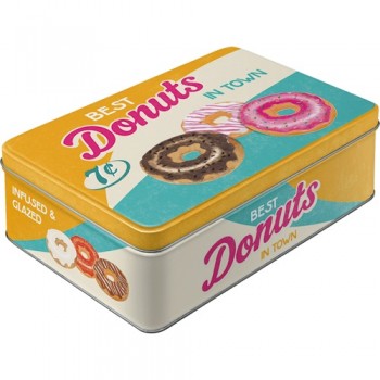 Cutie de depozitare metalica - Donuts Cutie de depozitare metalica - Donuts