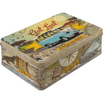 Cutie de depozitare metalica - Volkswagen Bulli - Get Lost Cutie de depozitare metalica - Volkswagen Bulli - Get Lost