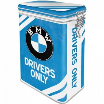 Cutie metalica cu capac etans - BMW Drivers Only Cutie metalica cu capac etans - BMW Drivers Only
