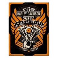 Magnet - Harley Davidson - Wild At Heart