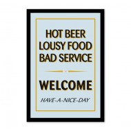 Oglinda decor - Welcome!