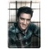 Placa metalica - Elvis Presley - 10x14 cm