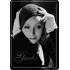 Placa metalica - Greta Garbo - 10x14 cm