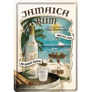 Placa metalica - Jamaica Rum - 10x14 cm Placa metalica - Jamaica Rum - 10x14 cm
